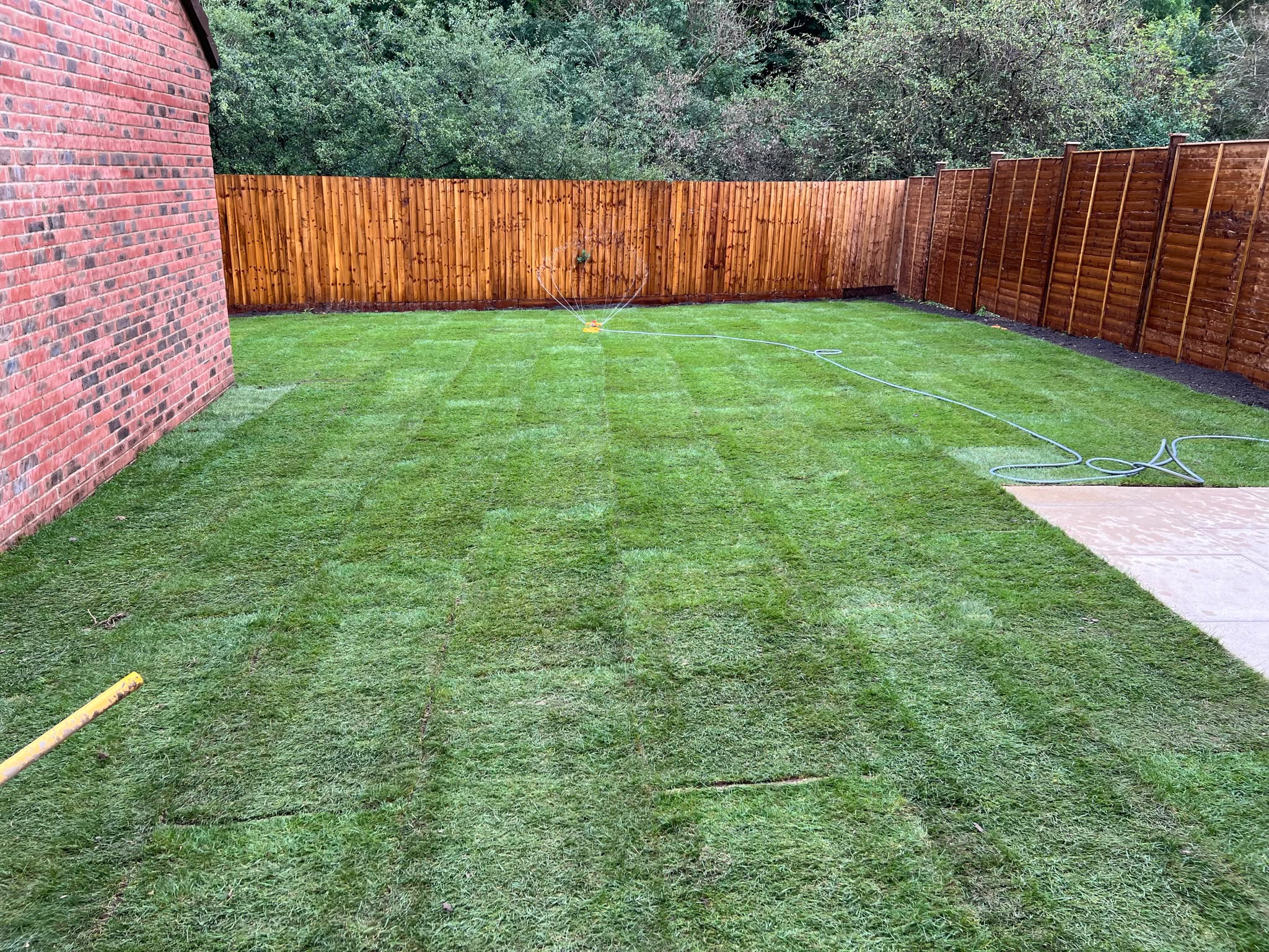 RT Landscaping completed project